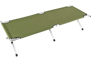 Camp Bed, Portable Folding Camping Cot Adults, Sleep Anywhere, Anytime