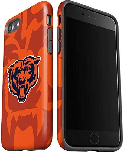 Skinit Pro Phone Case Compatible with iPhone SE (2nd & 3rd Gen) - Officially Licensed NFL Chicago Bears Double Vision Design