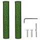 Pinkgarden Ersatz-Kratzbaum für Katzen, Sisal, 40 cm, 2 Stück M8 Ersatz-Kratzbaumteile für die Renovierung, Weiß, inklusive Schrauben (Grün)