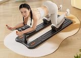 Wirbelsäulentrainer, 6-in-1 Spine Twist & Stretch Trainer Twister Sportgerät mit 3-Fach Höhenverstellbar LED-Timer Handyhalterung für Taillentrainer, Workout, Taillenstraffung, Rücken, Beindehnung