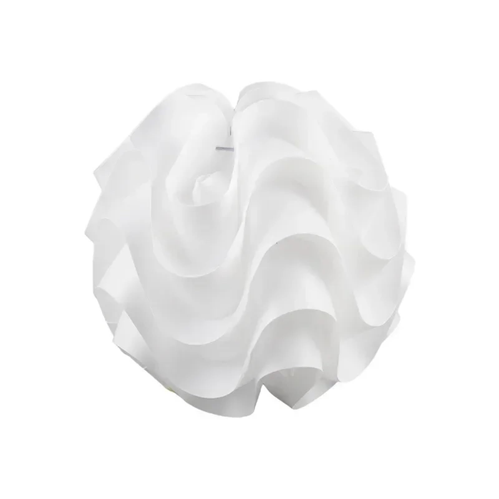 Lopjggyf One Color Lampshade Wave Ball Shape Coffee Shop Bar Pendant Lamp Floor Lampcovers For Lamp