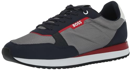 Image of BOSS Men's Kai Retro Low Profile Sneakers