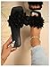 GORGLITTER Women's Floral Flat Sandals Dressy Flower Square Open Toe Cute Summer Vacation Shoes Comfortable Slides Black Floral 8