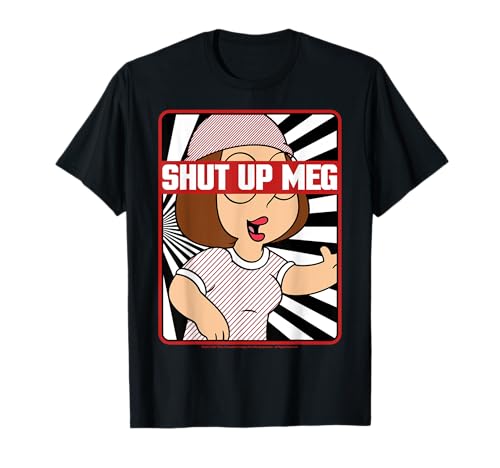 Family Guy Shut Up Meg Censure Big Chest Portrait T-Shirt