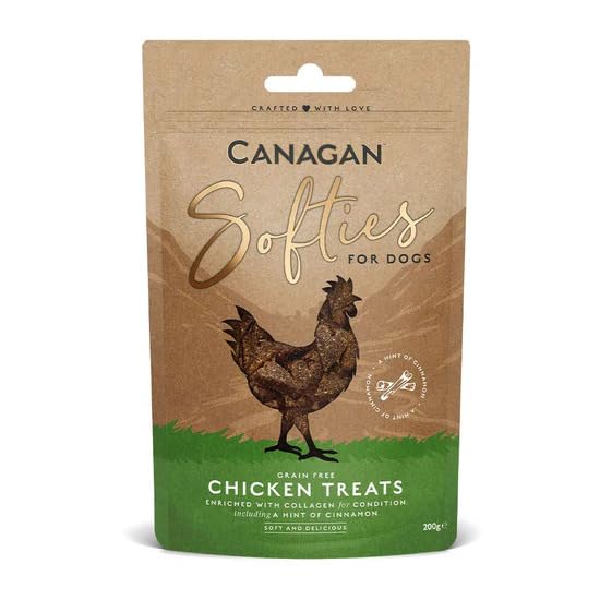 Canagan Softies Chicken Dog Treats 200g, Pack of 3