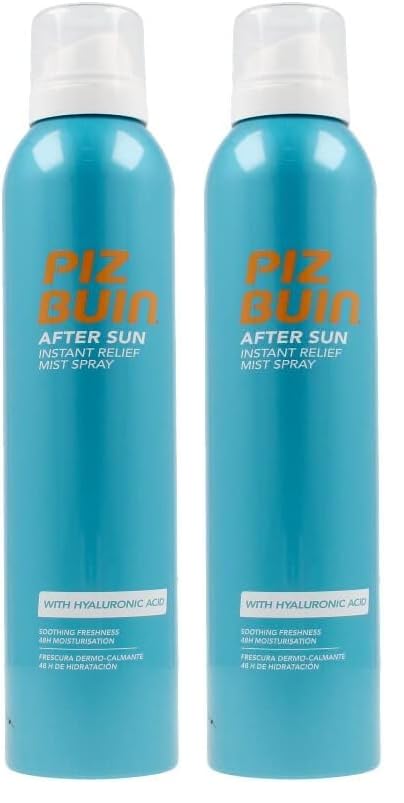 Piz Buin After Sun Spray Instant Relief, Mit Hyaluronsäure, 1 x 200 ml (Packung mit 2)
