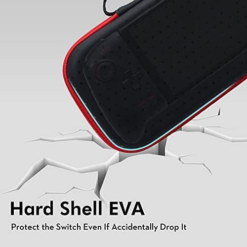 iofeiwak Hori Split Pad Pro Case - Portable Hard Shell Carrying Case for HORI Split Pad Pro & Rog Ally & Binbok & NexiGo Controllers - Lightweight & Shockproof