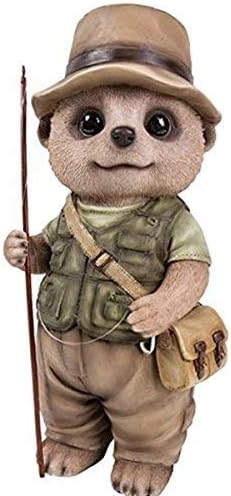 Vivid Arts - Fisherman Baby Meerkat Home or Garden Decoration (XMK-2325-D)