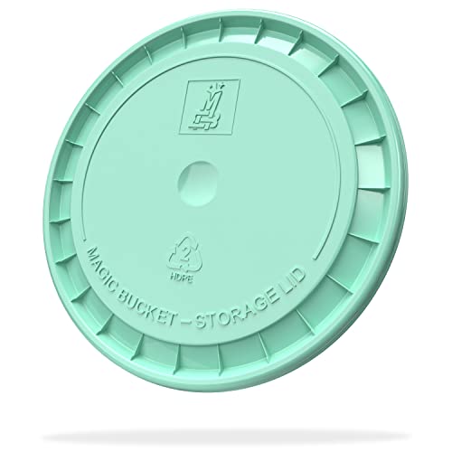 MAGIC BUCKET | Wasemmer set voor auto handwas mint met bijpassende emmer deksel | 5 US GALLONEN ca. 20 liter | compatibel met Grit Guard, Detail Guardz Dirt Lock, Chemical Guys Dirt Trap - Image 8
