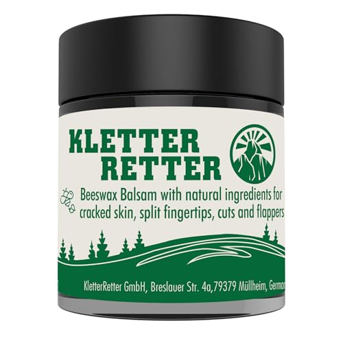 KletterRetter Repair Balsam 30ml - mit natürlichen Inhaltsstoffen - besonders für aufgeplatzte Fingerkuppen, Flapper und Risse entwickelt
