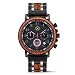 Imagen de Reloj Madera Personalizado Hombre-Grabado Perdonalizable Regalo Boda Cumpleaños o Momento Especial Artesanal Movimiento Japones Cristal Durolex Resistente Agua Elegante Exclusivo