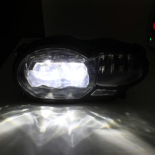 Luz De Circulação Diurna Led Farol Alto Farol Baixo Olhos De Anjo Para Bmw R1200GS ADV R1200GS LC 20