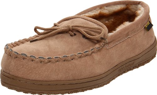 Old Friend Men's Washington Loafer Moccasin - Durable Rubber Outsole with Leather Upper