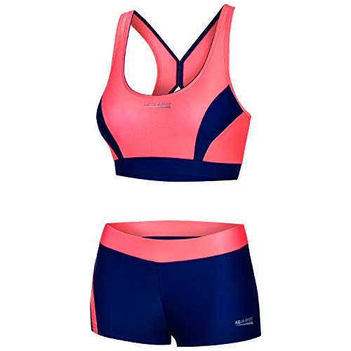 Aqua Speed Damen Sport Bikini Set | Zweiteiler Oberteil Hose | Two...