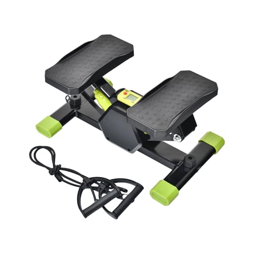 Kaitou ステッパー 健康器具 足踏み ダイエット器具 静音 室内 トレーニング 耐荷重100kg グリーン