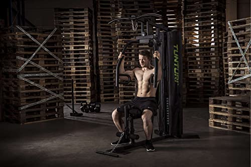 Tunturi Kraftstation HG20, MultiGym mit 12 Gewichten a 5 kg, Gewichtsblock 60 kg, – Bild 3