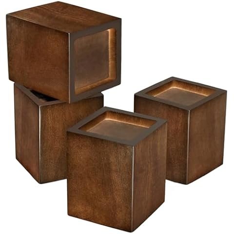 Sopicoz 3 inch Furniture Risers Set of 4 Cover