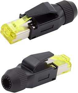 xiwai 2 pz/lotto STP UTP Shield Cat6 RJ45 8P8C Plug Assembly