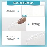 Vtopmart 44 Pack Drawer Organiser, 4-Size Desk Organiser Drawers, Clear Plastic Storage Bins for Makeup, Bedroom, Kitchen Gadgets Utensils and Office - Image 6