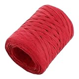 ORFOFE ラフィアペーパー糸 巻き 贈り物包装用エコ紐 耐久性ある紙製ラフィア紐 クラフト ホリデーデコレーション用