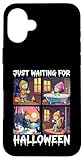 Photo Gallery cute zombie just waiting for halloween spooky autumn custodia per iphone 16 plus Photo Gallery cute zombie just waiting for halloween spooky autumn custodia per iphone 16 plus