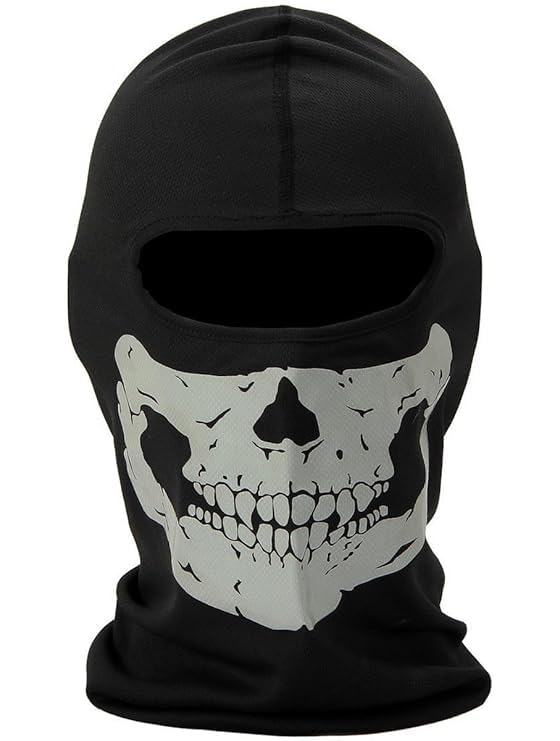 Full Face Balaclava Mask for Men & Boys – Multi-Sports Helmet Liner, 4-Way Stretch Quick Dry Fabric, Sweat Absorbing Face Cover for Bike Riding, Cycling, Running & Outdoor Activities – Black-image-47