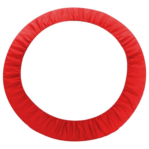 Coussin pour trampoline de 101cm en tissu Oxford rouge anti-abrasion