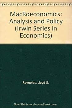 Paperback MacRoeconomics: Analysis and Policy (Irwin Series in Economics) Book