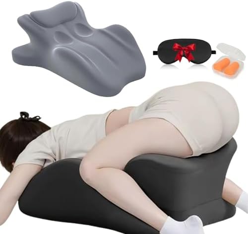 Couples Pillow for Intimacy, 27 Degree Sweet Spot Design, Fast Rebound Memory Foam for Cuddling, Reduces Physical Strain, Ideal for All Postures, Perfect for Romantic Nights, Body Positioner