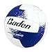 Baden | Match Point | Cushioned Synthetic Leather | Outdoor Recreation Backyard Volleyball + College Camp Ball | All Ages | Official Size 5 | Royal Blue/White
