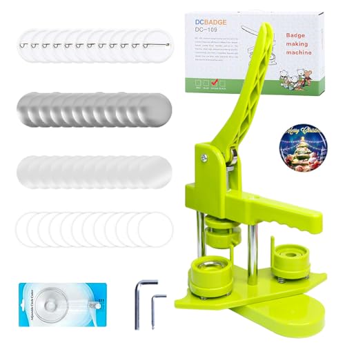 Máquina De Fazer Botões, Alfinete Faça Você Mesmo 32 Mm (1,25 Pol...