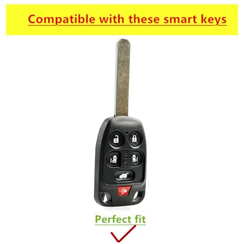 Coque de clé intelligente rose Honda Odyssey 2012 boîtier télécommande N5F-A04TAA - 3