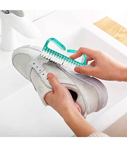 First Beauty Washing Nail Brushes Soft Remove Dust Nail Art Plastic Cleaning Brush Nail Arts Tools Finger Toe Nail Cleaning Brush Manicure Pedicure Scrubbing Cleaner for Dead... - Image 5