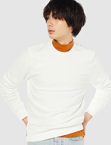 Amazon Essentials Men's Fleece Crewneck Sweatshirt (Available In Big & Tall), Off-White, X-Large #TOP3