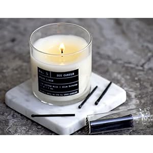 Lulu Candles | Palo Santo | Luxury Scented Soy Jar Candle | Hand Poured in The USA | Highly Scented Long Lasting (6 Oz.) Lulu Candles Palo Santo Luxury Scented Soy Jar Candle Hand Poured in The USA Highly Scented Long Lasting 6 Oz