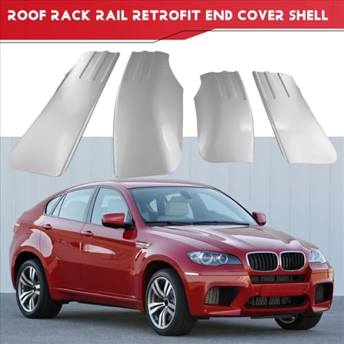 Cache-embout pour barres de toit extérieures étanche protégeant la fixation BMW X6