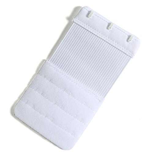 Yarbar Bra Extender 3 Hook Women Bra Strap Extenders Pack Of 3 Soft Comfortable #TOP3