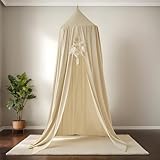 Baldachin Bett - Dome -Vorhangabdeckung für Mädchen Zimmer Reading Nook | Polyesternetz mit hängenden Design, Hideaway - für Spielraum Bettwäsche -Ecke Kinderzimmerdekoration