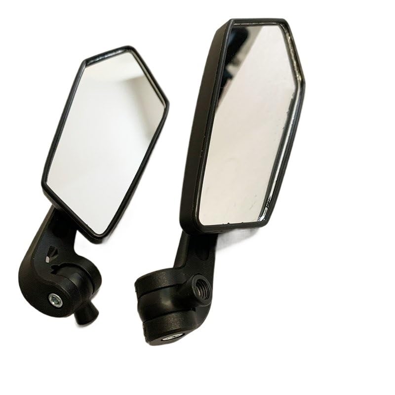 Espejo retrovisor de motocicleta con gran angular y reflector ajustable para scooter 2