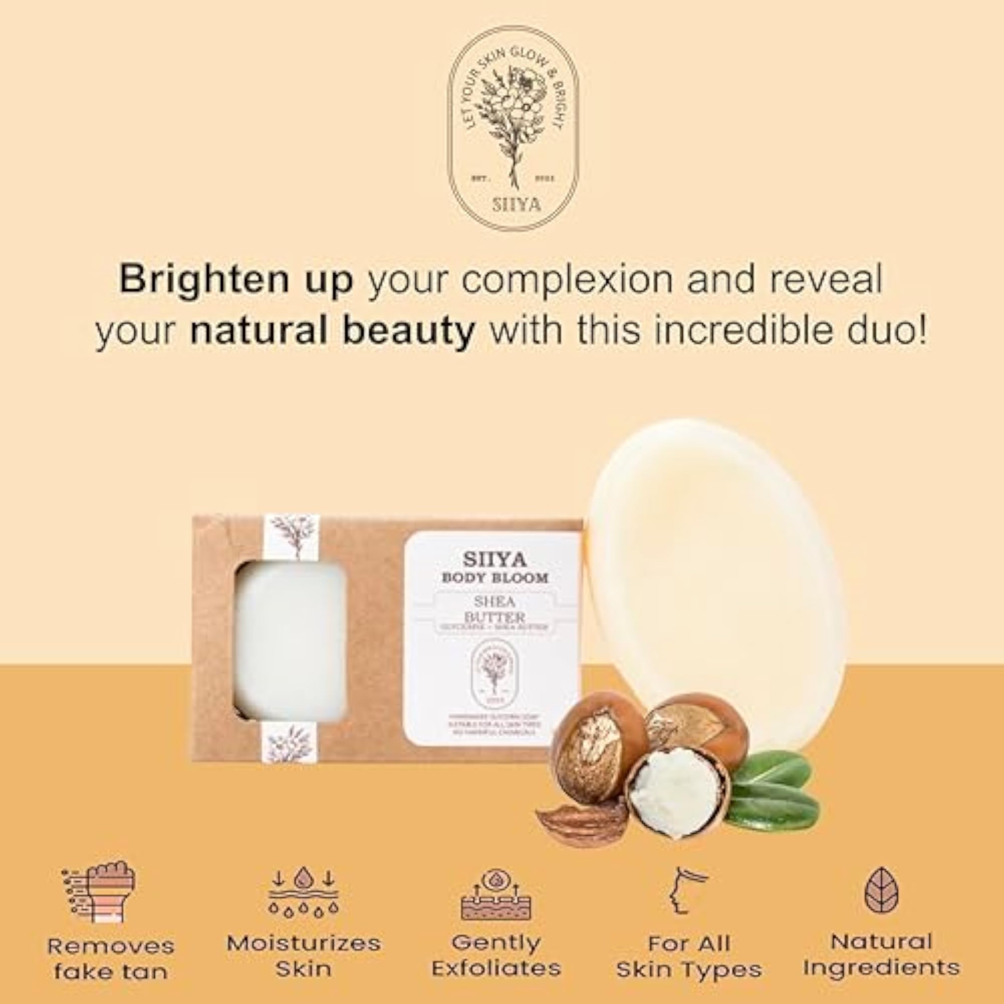 Shea Butter Moisturizing Soap for Dry Skin, Natural Cleanser