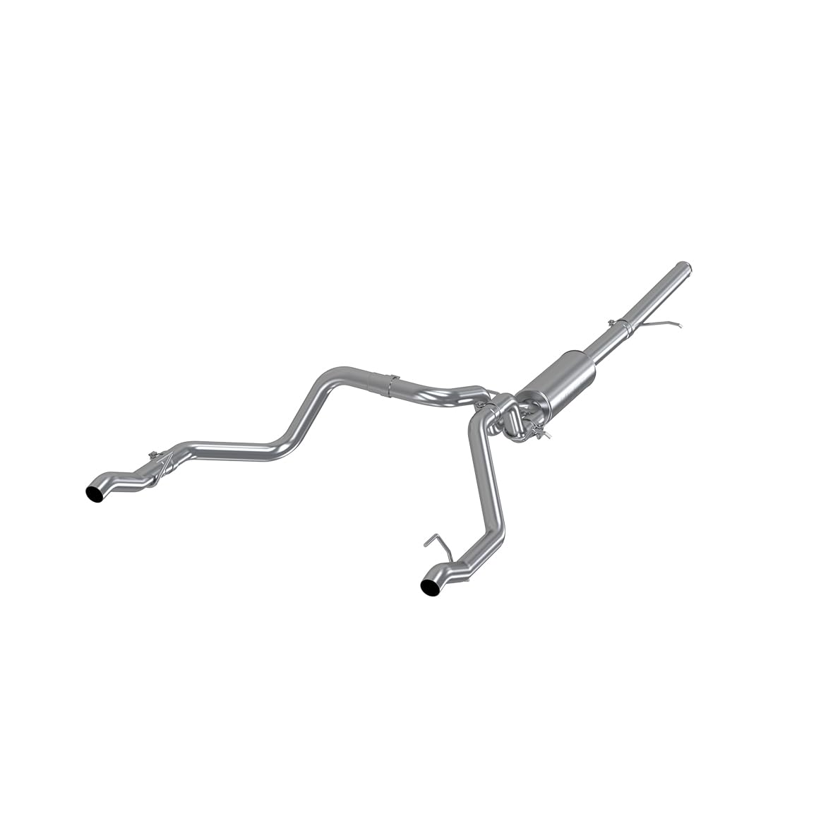 MBRP S5085AL 2.5" Cat Back, Dual Rear Exhaust System (Aluminized Steel)