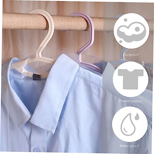 20pcs Portable Garment Bag Transparent Clothing Dust Cover for Suits Dresses Jackets More Lightweight Clothes Storage for Closet Dry Cleaning3