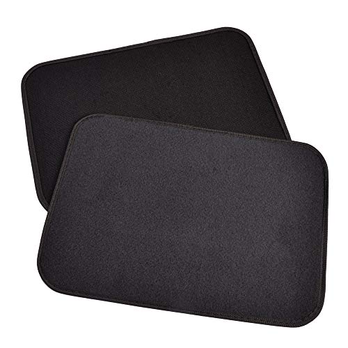 Bdk Mt-120-Dg Interlock Car Floor Mats-Secure No-Slip Technology For Automotive Interiors Inter-Locking Carpet, 4 Piece, Dark Gray #TOP5