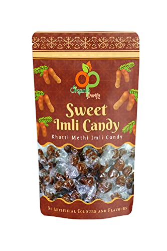 ORGANIC PURIFY Imli Candy, Khatti, Methi Imli, Chulbuli Imli Tamarind Twist Candy, Tamarind Candy (400gms)