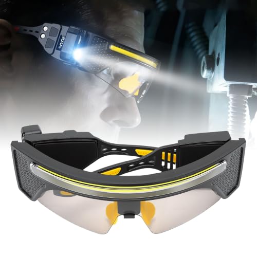 Linterna frontal recargable e impermeable Naroote para trabajos de reparación e inspección 3