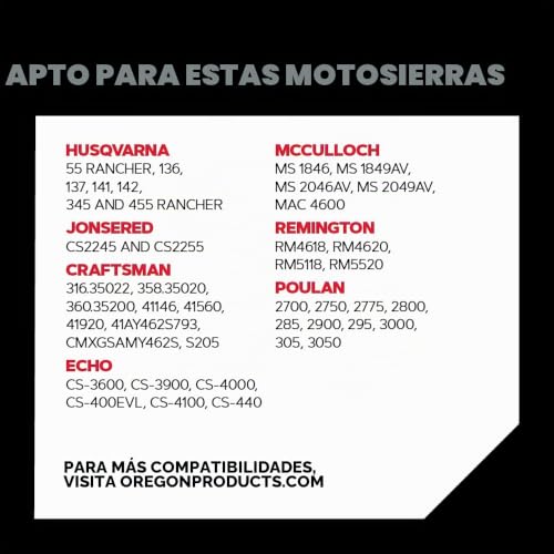 Cadena para motosierra 20 pulgadas 2 Imagen adicional