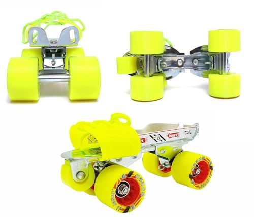 Image of JONEX Roller Skates , Roller Skates for Men , Skates for Women , Adjustable Roller Skates , Outdoor & Indoor Illuminating Roller Skates (Speed)