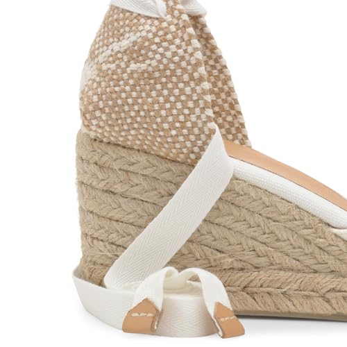 Image of Castaner | Espadrille with Wedge Carina Made in Canvas 7 cm | Woman