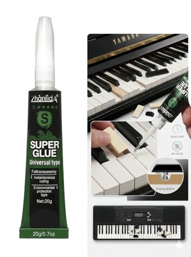 Professional Piano Key Repair Glue - Zhanlida S Crystal Clear