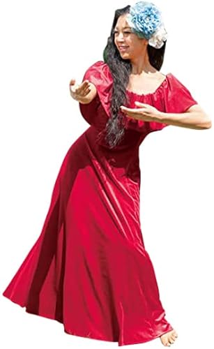 Amazon | [アビバーレ] フラダンス衣装 nobleシリーズ ベロア胸元